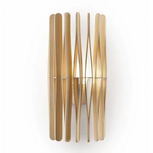 Fabbian Fabbian Stick dřevěné nástěnné světlo, cylindr obraz