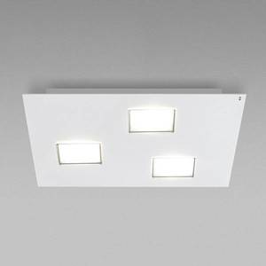 Fabbian Fabbian Quarter - bílé LED stropní svítidlo 3zdr obraz
