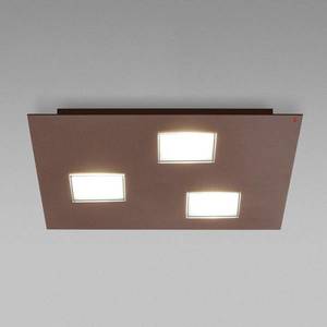 Fabbian Quarter - čtvercové LED stropní svítidlo obraz