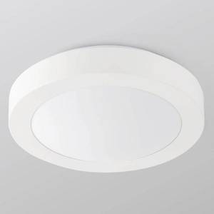 FARO BARCELONA Koupelnové stropní světlo Logos, Ø 35 cm, bílá obraz