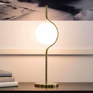 FARO BARCELONA LED stolní lampa Le Vita s opálovým sklem obraz