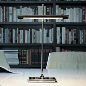 FLOS FLOS Goldman - stolní lampa s USB, kouřově šedá obraz
