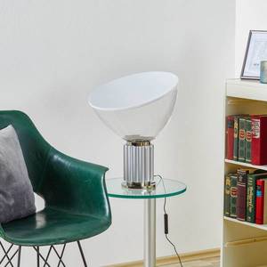 FLOS FLOS Taccia small - LED stolní lampa, hliník obraz