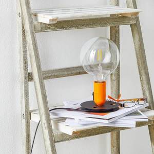 FLOS FLOS Lampadina stolní lampa oranžová, noha černá obraz