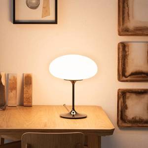 GUBI GUBI Stemlite stolní lampa, černá-chrom, 42 cm obraz