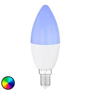 Globo LED svíčka žárovka E14, 4, 5W Tuya-Smart RGBW CCT obraz