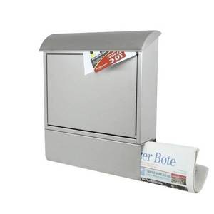Heibi Poštovní schránka nerezová s novinovou přihrádkou obraz