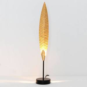 Holländer Stolní lampa Penna zlatá, výška 51 cm obraz