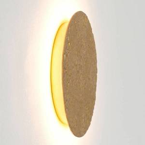 Holländer Meteor LED nástěnné světlo, Ø 19 cm, zlaté obraz