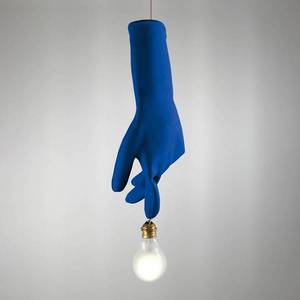 Ingo Maurer Ingo Maurer Blue Luzy – závěsné LED světlo modré obraz