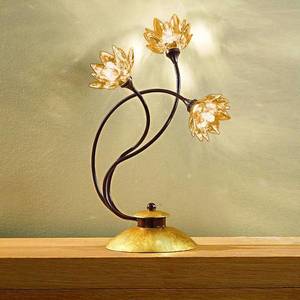 Kögl Stolní lampa Fiorella jantarová obraz