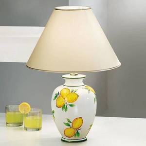 austrolux Stolní lampa Giardino Lemone, Ø 40 cm obraz