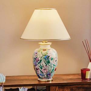 austrolux KOLARZ Giardino Panse – stolní lampa květiny 30 cm obraz