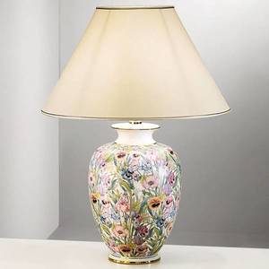 austrolux KOLARZ Giardino Panse – stolní lampa květiny 50 cm obraz