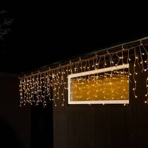 Konstsmide Christmas LED světelný závěs ledový déšť teplá bílá 5m obraz