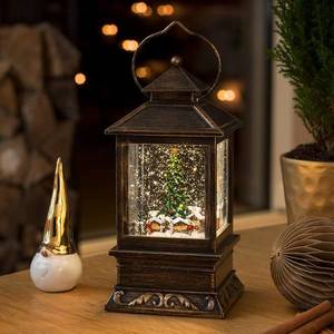 Konstsmide Christmas LED lucerna naplněná vodou vánoční trh obraz