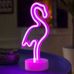 Konstsmide Season LED dekorativní světlo Flamingo, na baterie obraz