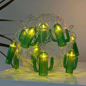 Konstsmide Season LED světelný řetěz kaktus, na baterie obraz