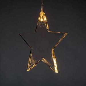 Konstsmide Christmas LED světelný závěs s osmi hvězdami vnitřní použití obraz