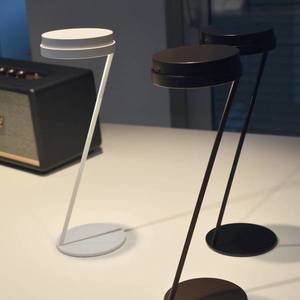Knikerboker Knikerboker Zeta LED stolní lampa senzor, USB bílá obraz