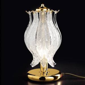 Patrizia Volpato Stolní lampa Petali se sklem Murano 31 cm obraz