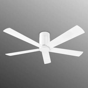 LEDS-C4 Čirý designový stropní ventilátor Rodas - bílá obraz
