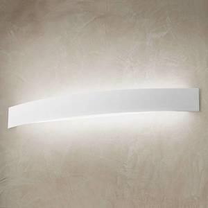 Linea Light Zahnuté LED nástěnné světlo Curve v bílé obraz