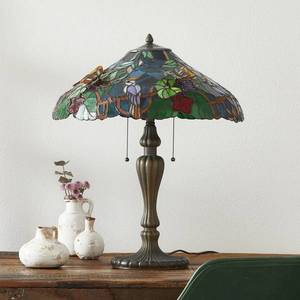 Clayre&Eef Mistrná stolní lampa Australia, Tiffany styl obraz