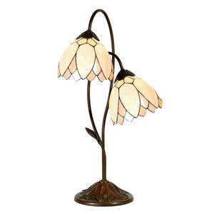 Clayre&Eef Stolní lampa v Tiffany stylu Liliana, 2zdrojová obraz