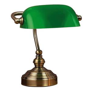 Markslöjd Stolní lampa Bankers, výška 25 cm zelená obraz
