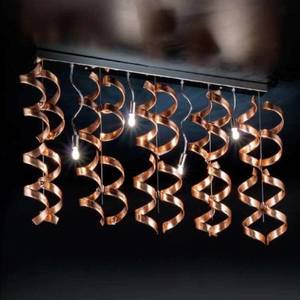 Metallux Spirálové stropní světlo Copper obraz