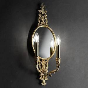 Masiero Majesta - nástěnné světlo se zrcadlem, 2 zdroje obraz