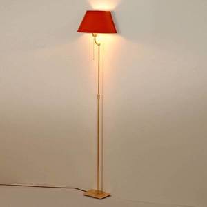 Menzel Menzel Live Elegant stojací lampa červené stínidlo obraz
