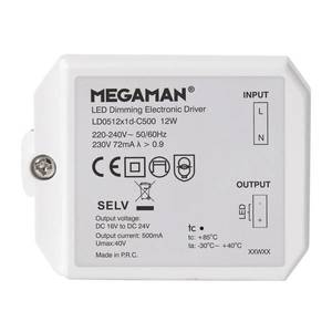 Megaman LED ovladač pro Rico HR, stmívací U-DIM, 12 W obraz