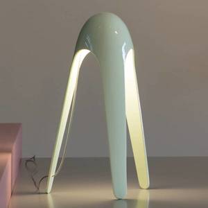 Martinelli Luce Martinelli Luce Cyborg - LED stolní lampa, zelená obraz