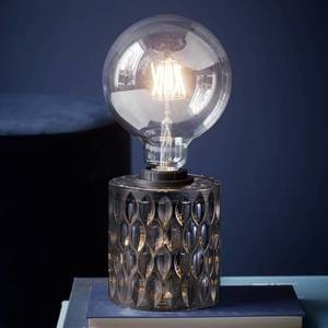 Nordlux Ze skla - stolní lampa Hollywood kouřově šedá obraz