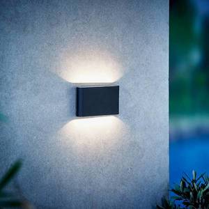 Nordlux LED venkovní světlo Kinver plochý tvar, černá obraz