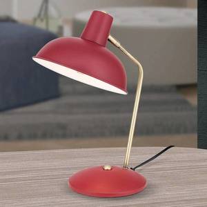 Orion Ve vzhledu vintage - stolní lampa Fedra červená obraz