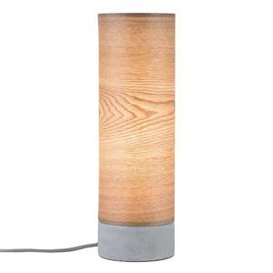 Paulmann Paulmann Skadi stolní lampa, dřevo a beton obraz
