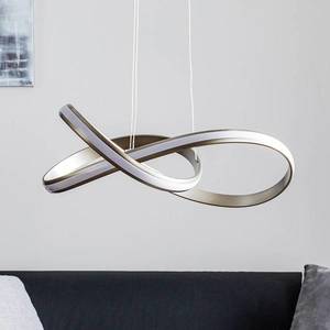 Paul Neuhaus Závěsné LED světlo Melinda, 30W, ocelově šedé obraz