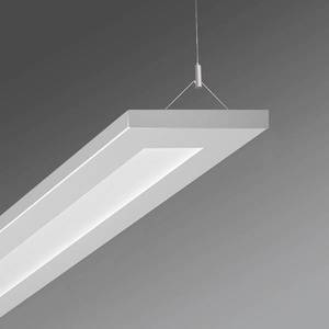 Regiolux LED závěsné světlo Stail microprisma bílý hliník obraz