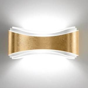 Selène LED nástěnné světlo Ionica z oceli postříbřené obraz