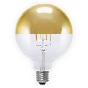 Segula LED zrcadlená žárovka E27 7W zlatá obraz