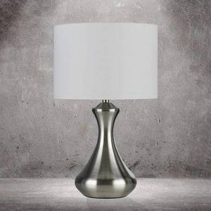 Searchlight Stolní lampa Touch 2750, stříbrná satinovaná obraz