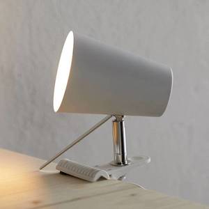 Spot-Light Bílá svítilna s klipem Clampspots moderní vzhled obraz