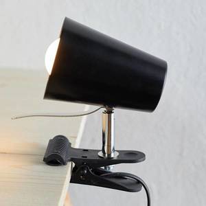 Spot-Light Černá svítilna s klipem Clampspots moderní vzhled obraz