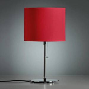 TECNOLUMEN TECNOLUMEN Walter Schnepel, stolní lampa červená obraz