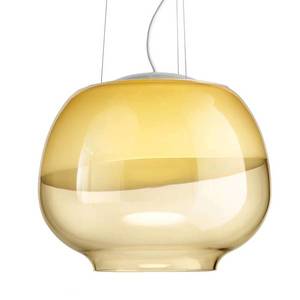 Vistosi Designové závěsné světlo Mirage SP, jantarová obraz