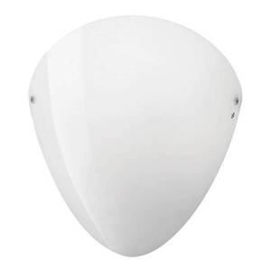 Vistosi Ovalina - nástěnné světlo E27 bílá lesklá obraz