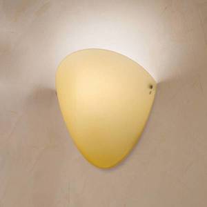 Vistosi Ovalina - nástěnné světlo E27 topas lesklý obraz
